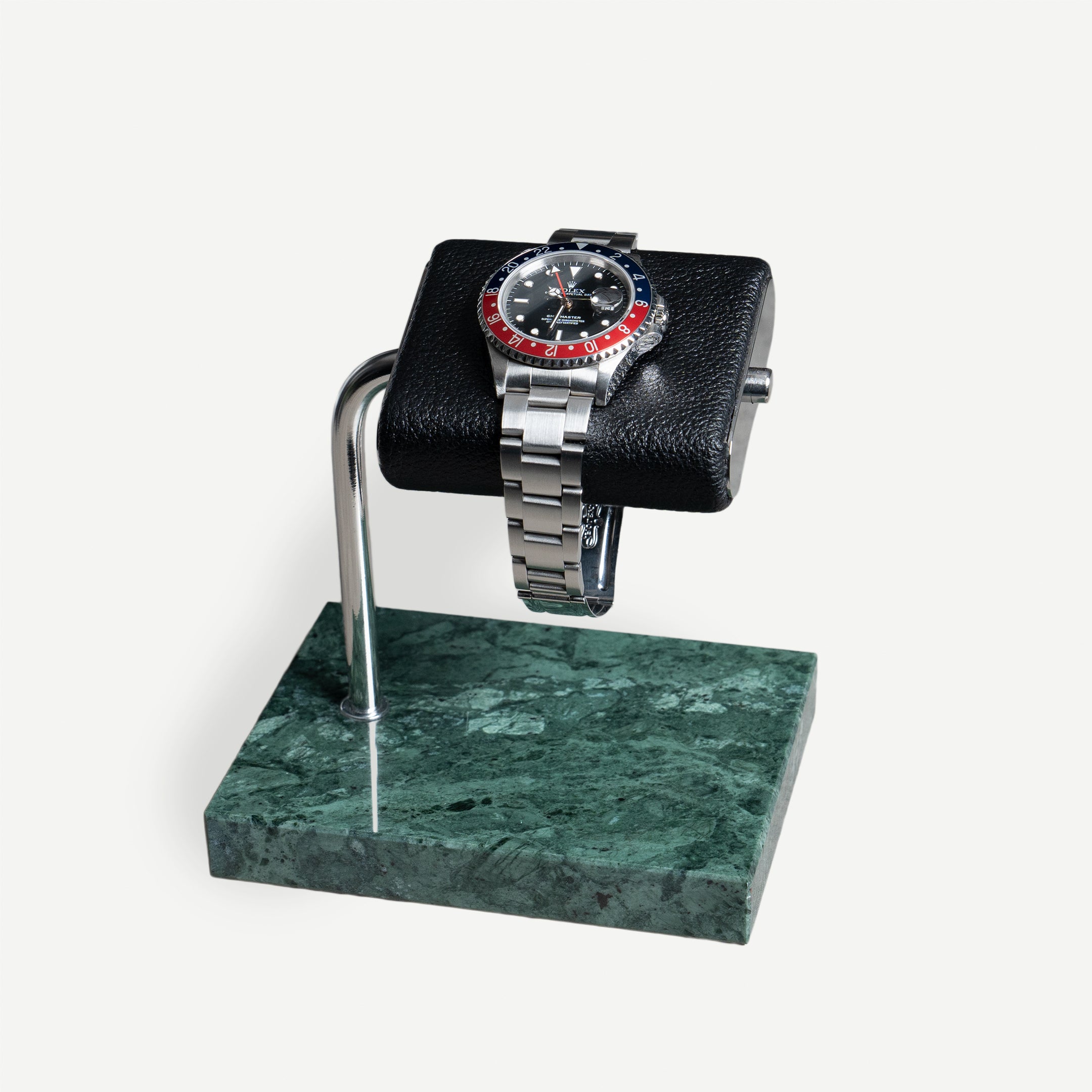 Watch Stand - Green Marble