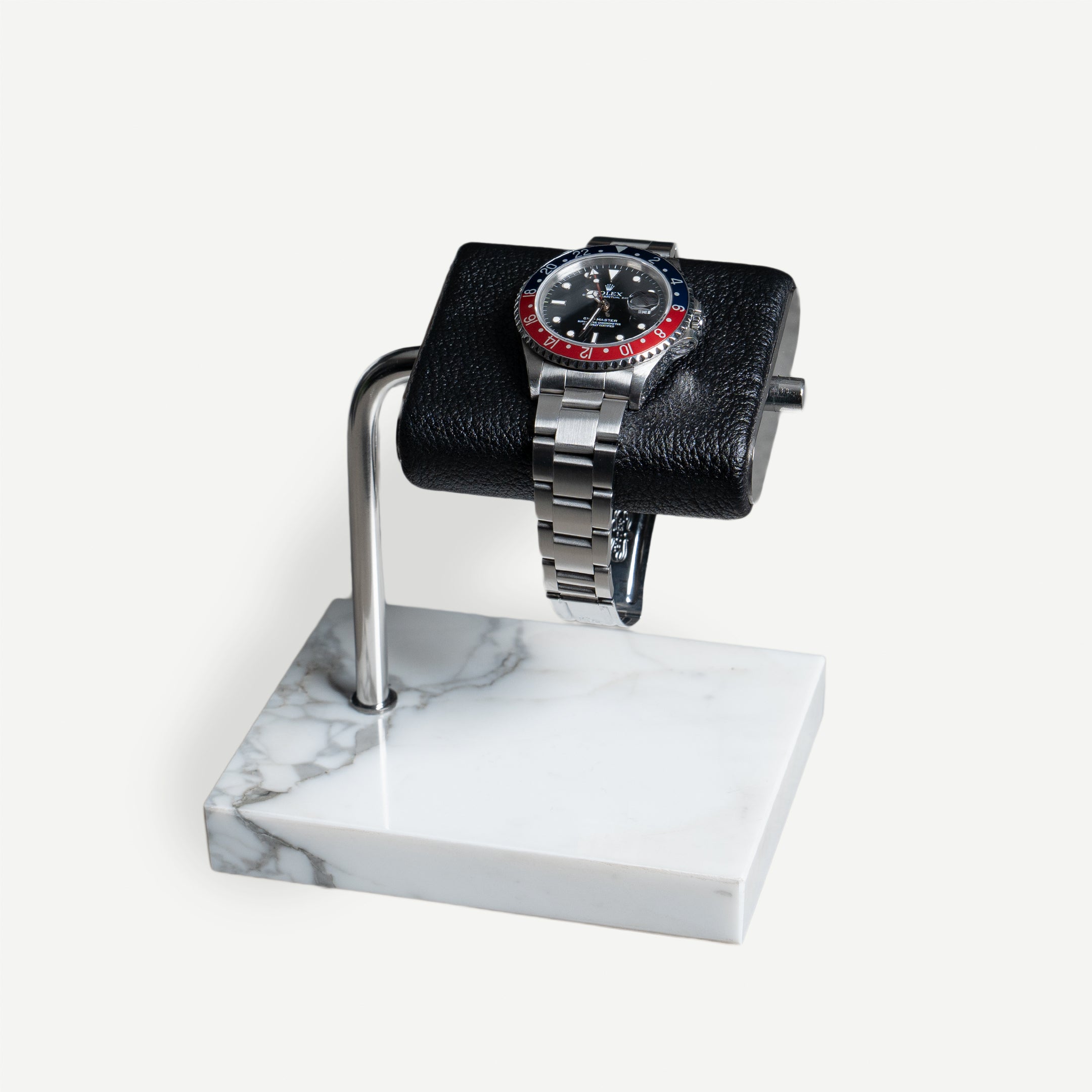 Watch Stand - White Marble