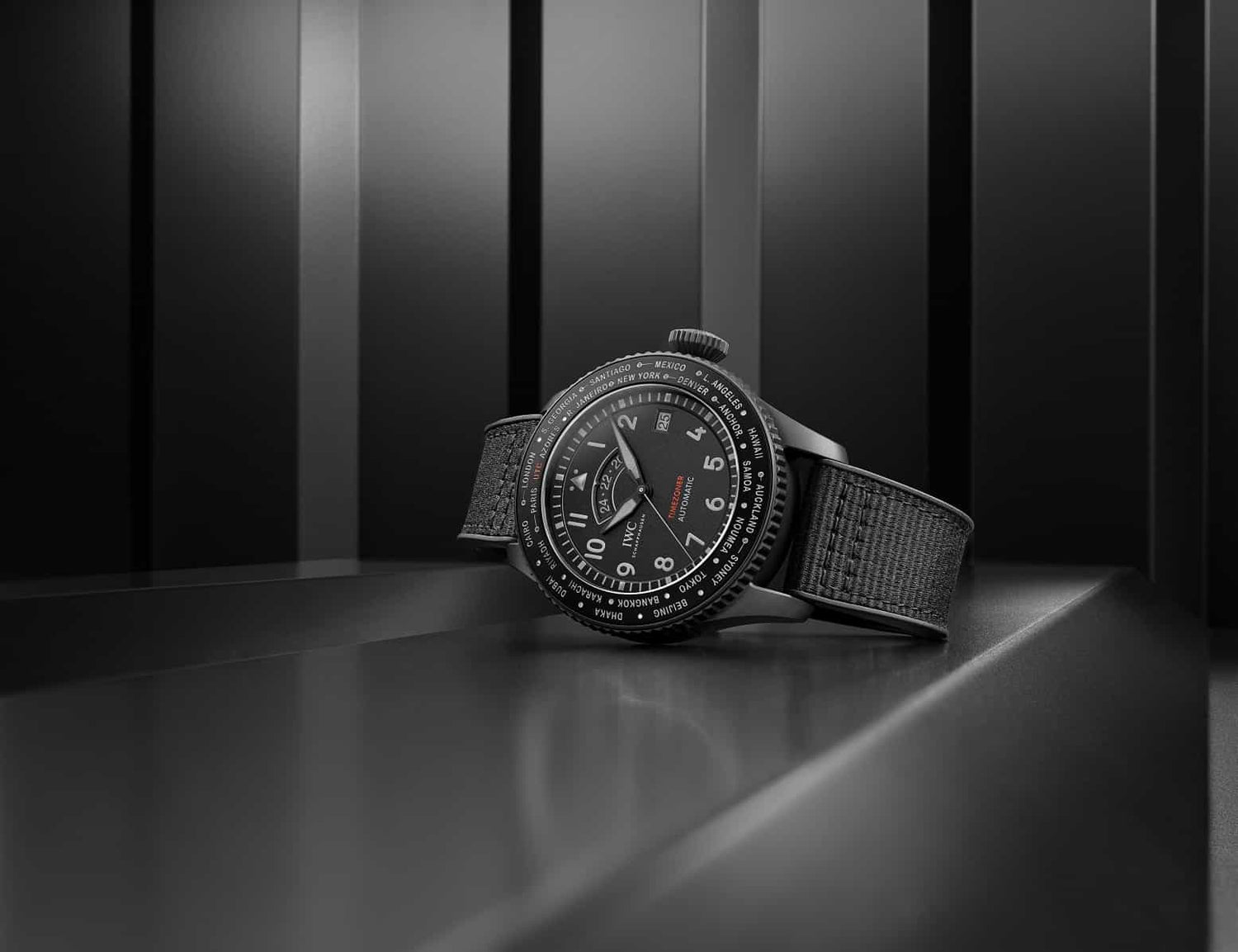 Introducing the Ceratanium IWC Pilot’s Watch Timezoner and IWCBig Pilot Perpetual Calendar