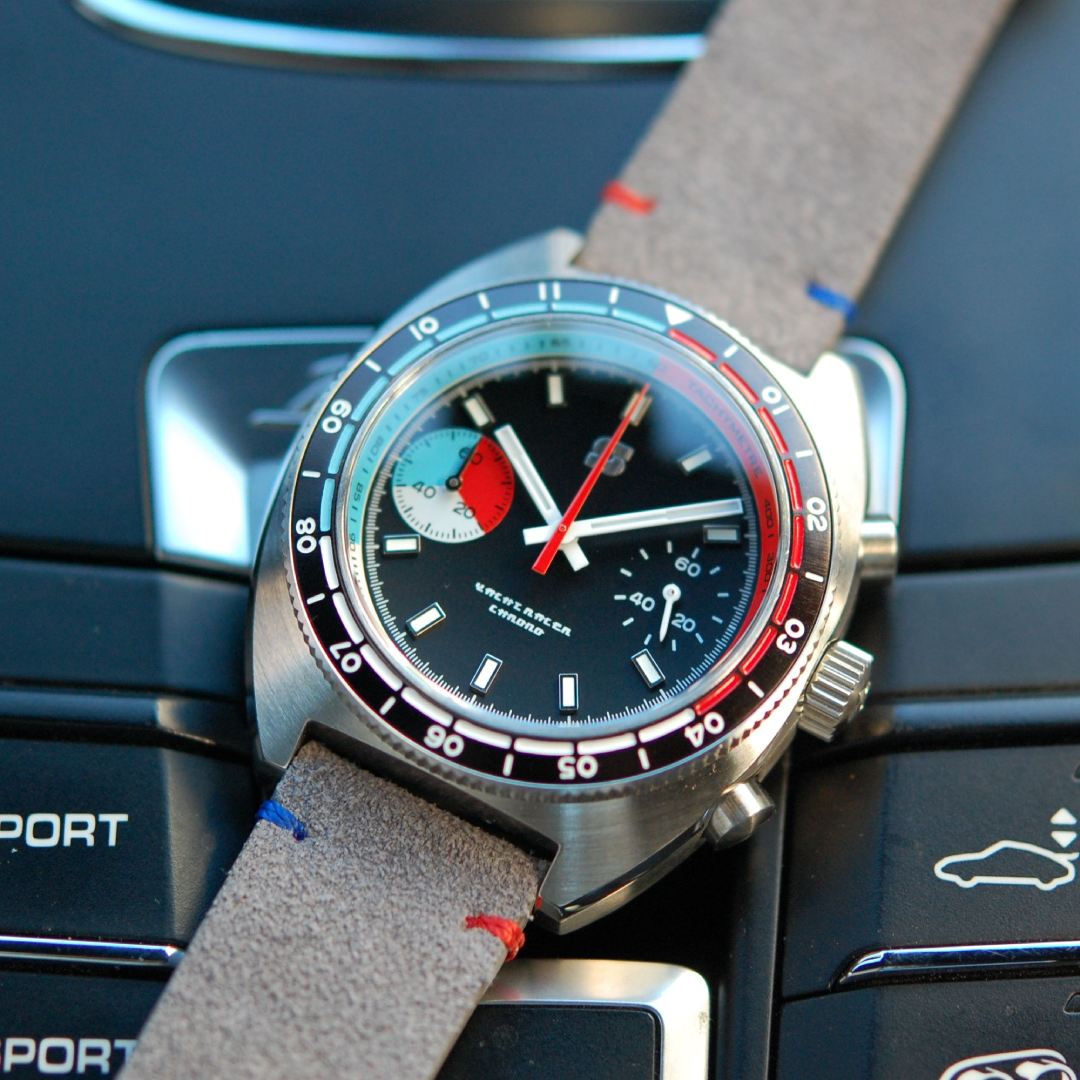 Straton Watch Co. Yacht Racer Quartz Black dial