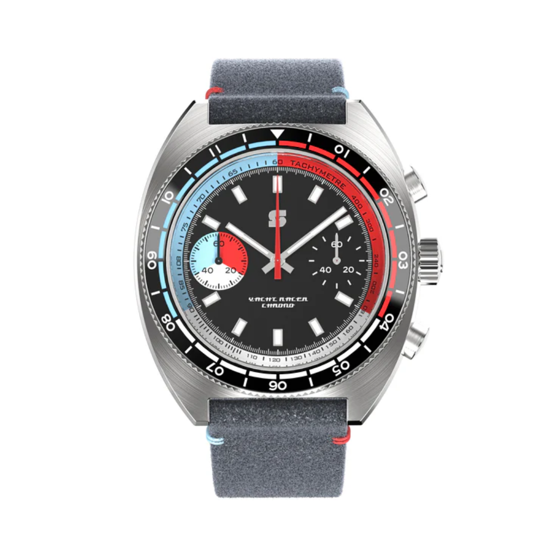 Straton Watch Co. Yacht Racer Quartz Black dial