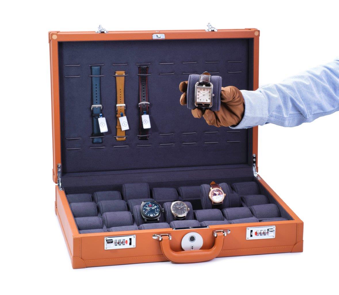 Leanschi Suitcase For Up To 28 Watches