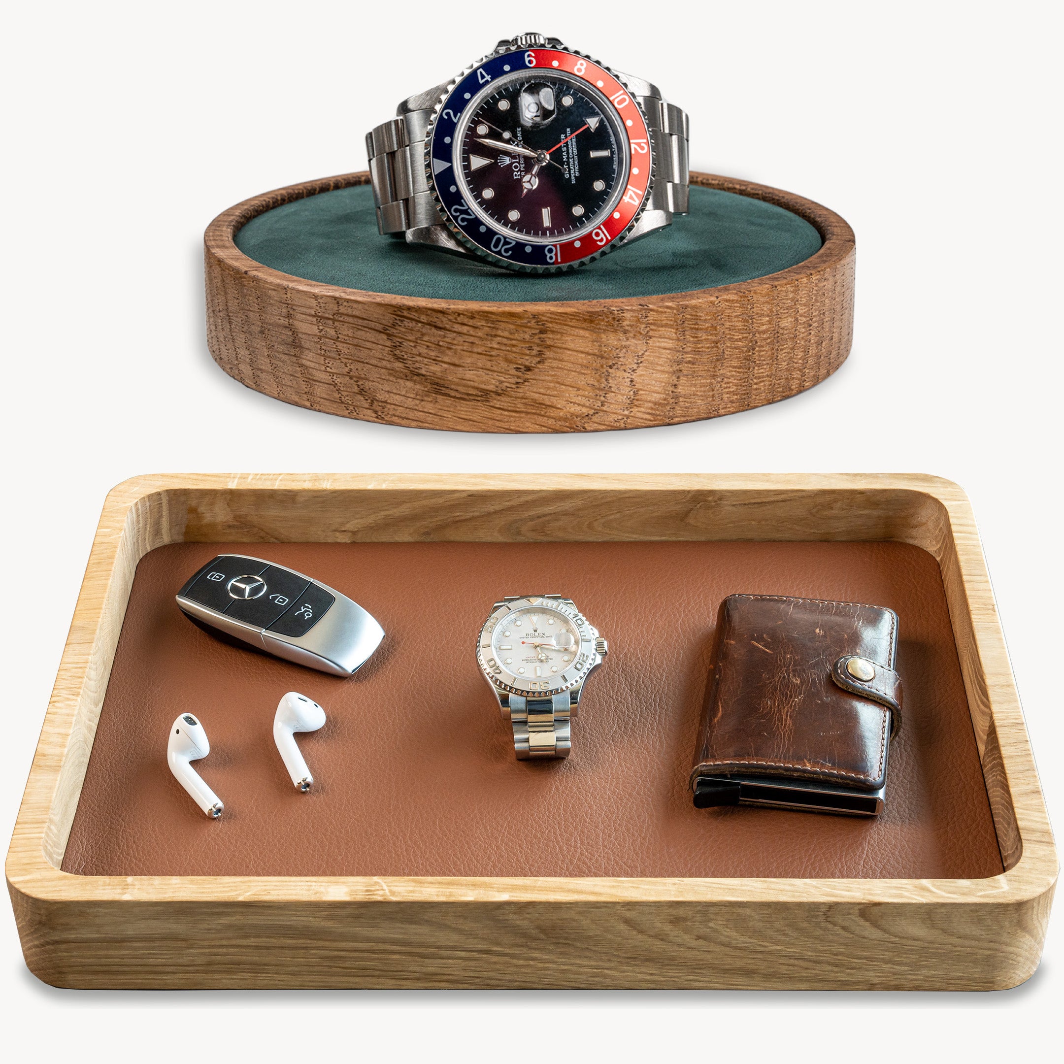 B2B Watch Mat + Watch Tray With Your Company Logo