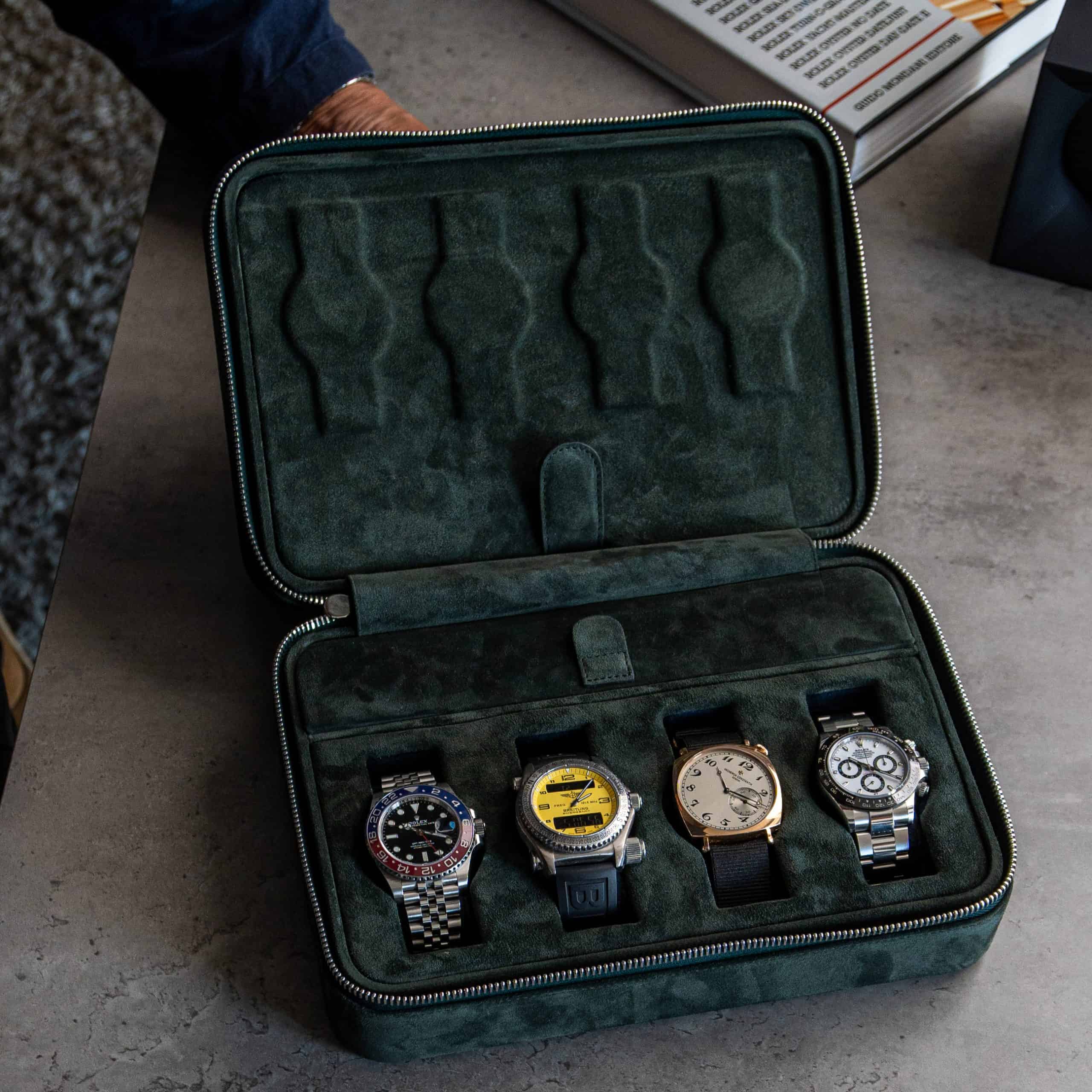 4 slot best sale watch box