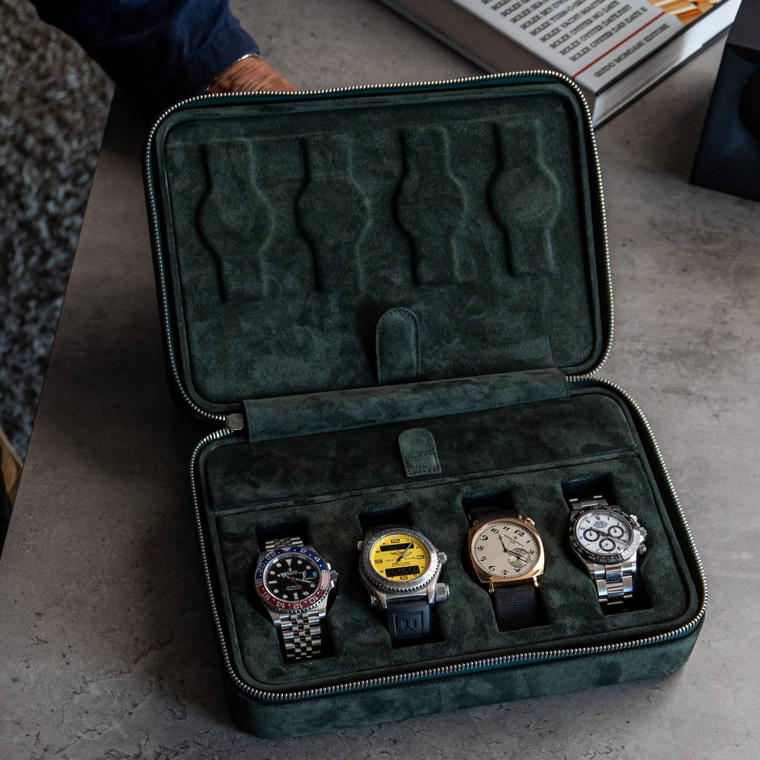 Forest Green 8 Slot Watch Box - $1,204 - Free shipping