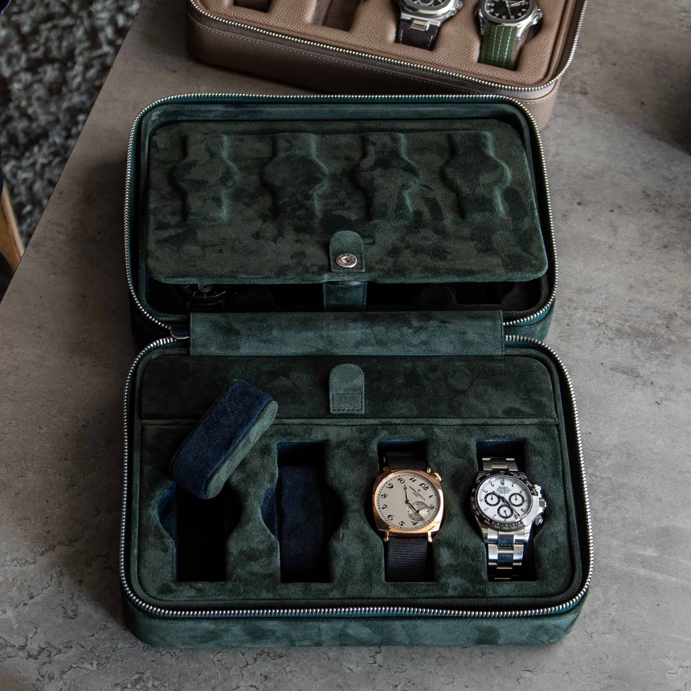 Forest Green 8 Slot Watch Box - $1,337 - Free shipping