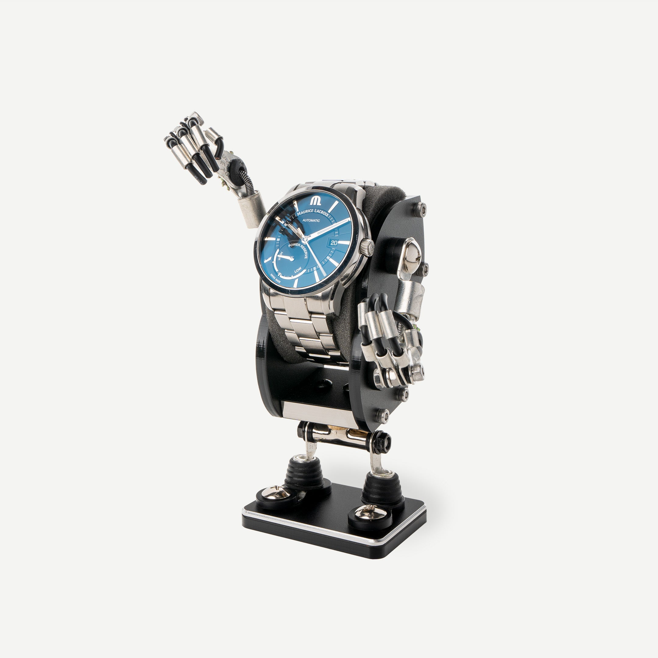 robot watch stand small